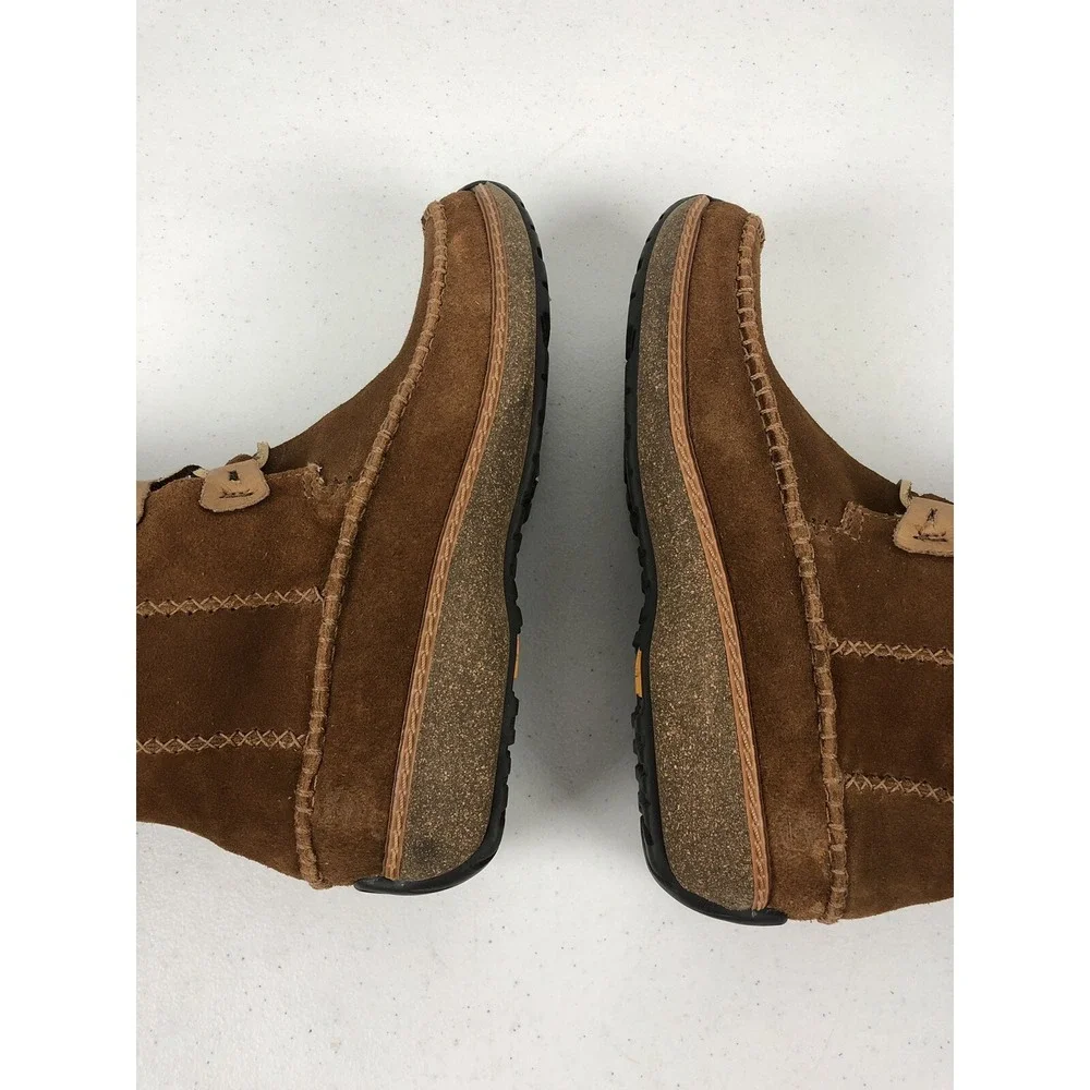 Timberland Womens 7 M Boots Suede Geniune Leather Winter Lace Up Leather Sherpa